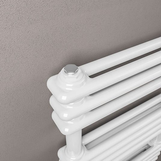 Eastbrook Imperia 2 612 x 800mm Column Towel Multirail Gloss White | 41.0814
