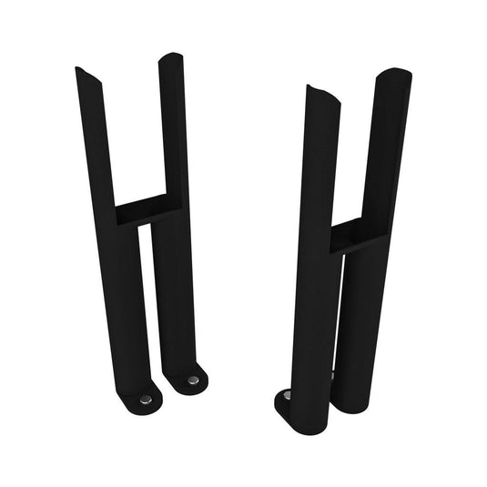 Eastbrook Imperia 2 Column Radiator Feet (Pair) Matt Black | 41.0763