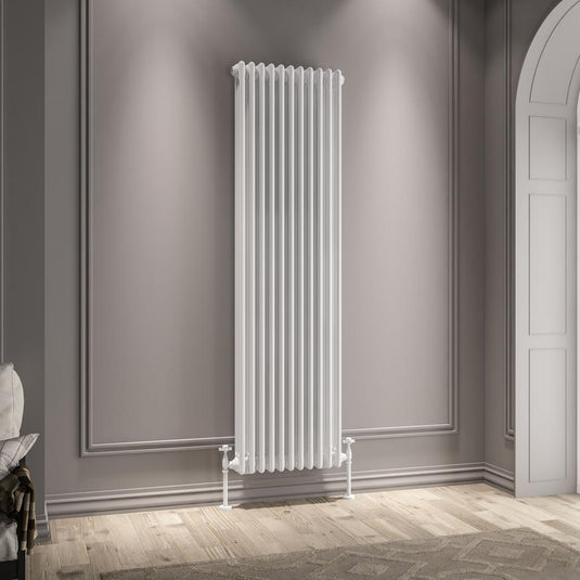 Eastbrook Imperia 3 1800 x 515mm Column Radiator Gloss White | 41.0973