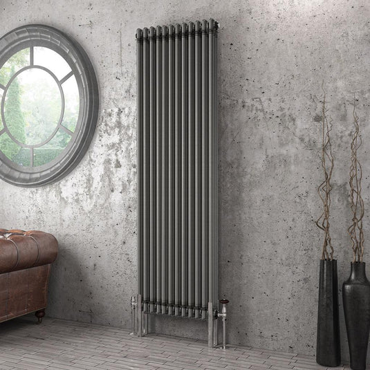 Eastbrook Imperia 3 1800 x 560mm Column Radiator Bare Metal | 41.0987
