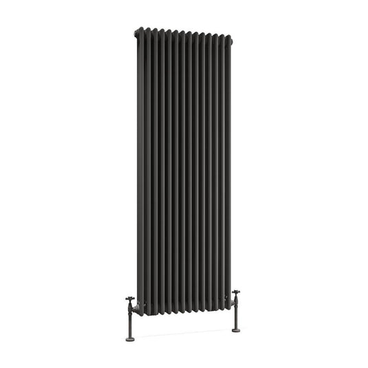 Eastbrook Imperia 3 1800 x 650mm Column Radiator Matt Anthracite | 41.0980