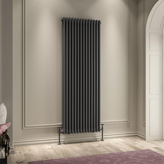 Eastbrook Imperia 3 1800 x 650mm Column Radiator Matt Anthracite | 41.0980