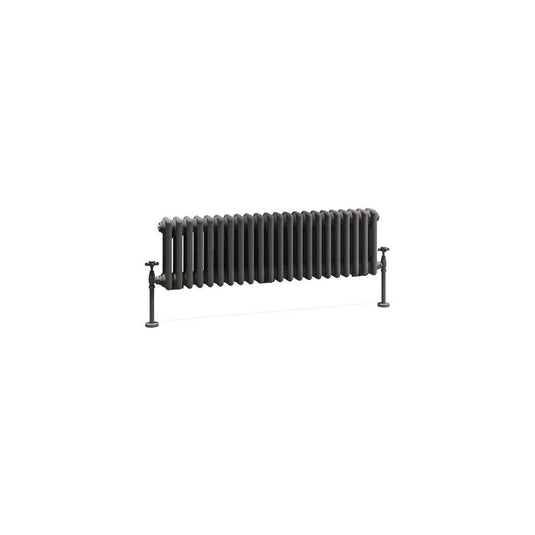 Eastbrook Imperia 3 300 x 1010mm Column Radiator Matt Anthracite | 41.0945