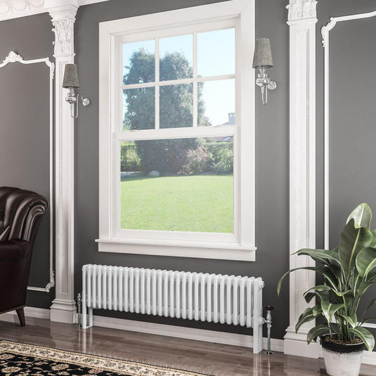 Eastbrook Imperia 3 300 x 1370mm Column Radiator Gloss White | 41.0402