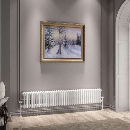 Eastbrook Imperia 3 300 x 1640mm Column Radiator Gloss White | 41.0943