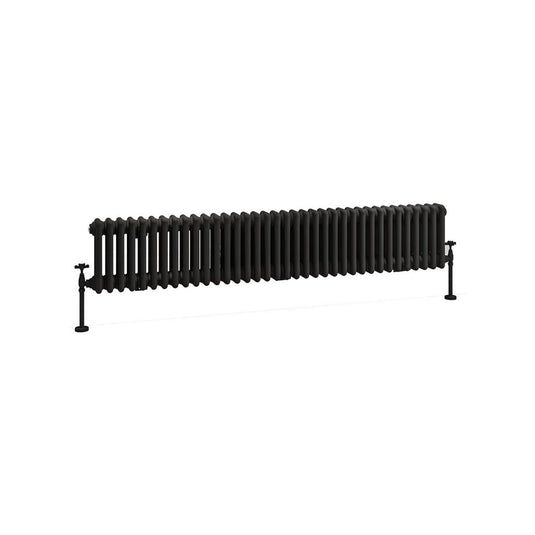 Eastbrook Imperia 3 300 x 1640mm Column Radiator Matt Black | 41.0951