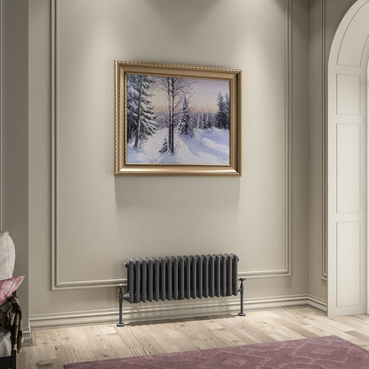 Eastbrook Imperia 3 300 x 830mm Column Radiator Matt Anthracite | 41.0944