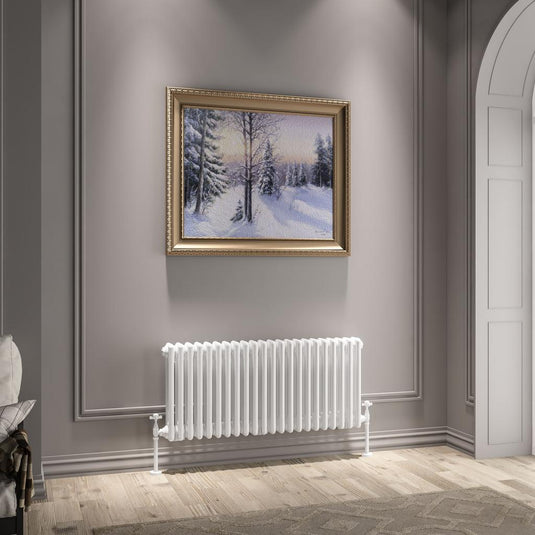 Eastbrook Imperia 3 450 x 1010mm Column Radiator Gloss White | 41.0954