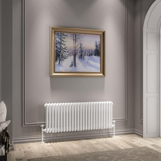 Eastbrook Imperia 3 450 x 1145mm Column Radiator Gloss White | 41.0955