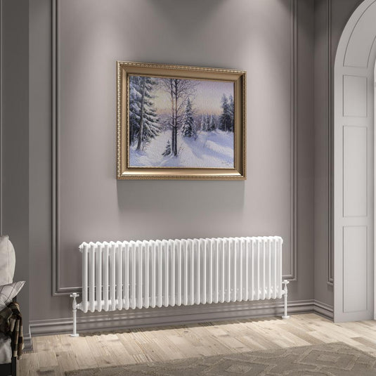 Eastbrook Imperia 3 450 x 1460mm Column Radiator Gloss White | 41.0956