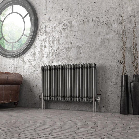 Eastbrook Imperia 3 600 x 1010mm Column Radiator Bare Metal | 41.0985