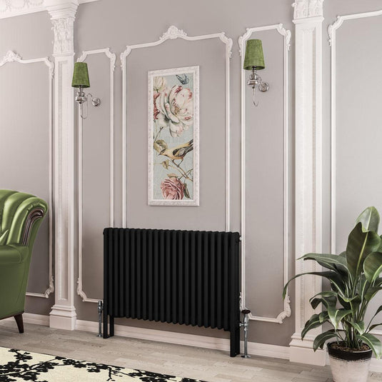 Eastbrook Imperia 3 600 x 1010mm Column Radiator Matt Black | 41.0772