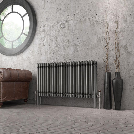 Eastbrook Imperia 3 600 x 1145mm Column Radiator Bare Metal | 41.0426