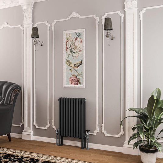 Eastbrook Imperia 3 600 x 470mm Column Radiator Matt Anthracite | 41.0413