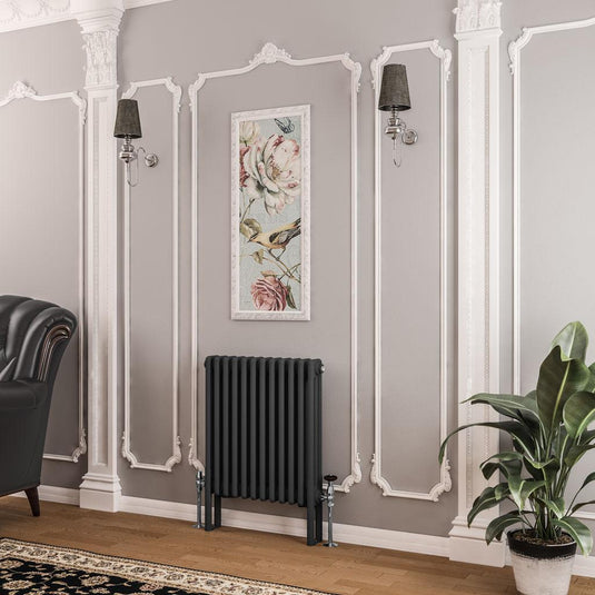 Eastbrook Imperia 3 600 x 560mm Column Radiator Matt Anthracite | 41.0415