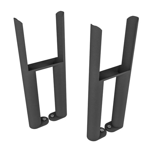 Eastbrook Imperia 3 Column Radiator Feet (Pair) Matt Anthracite | 41.0360
