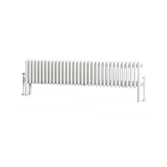 Eastbrook Imperia 4 300 x 1460mm Column Radiator Gloss White | 41.1034