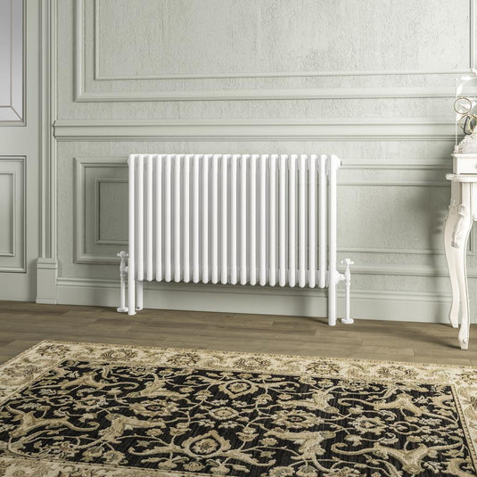 Eastbrook Imperia 4 600 x 1010mm Column Radiator Gloss White | 41.1050