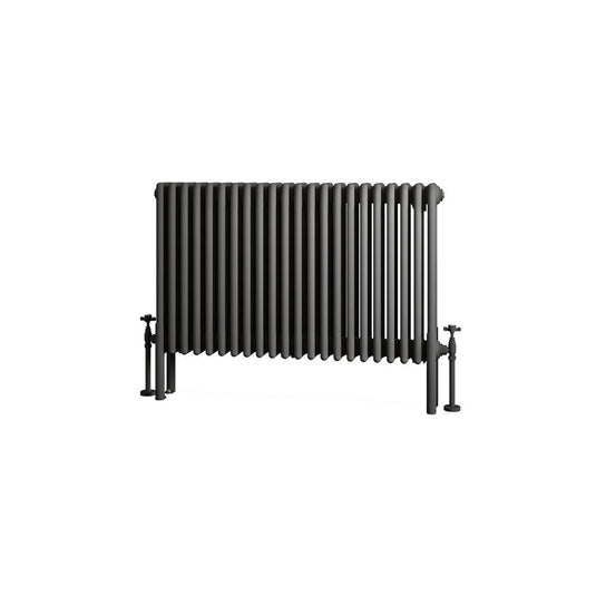 Eastbrook Imperia 4 600 x 1010mm Column Radiator Matt Anthracite | 41.1056