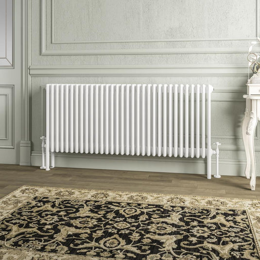 Eastbrook Imperia 4 600 x 1460mm Column Radiator Gloss White | 41.1052