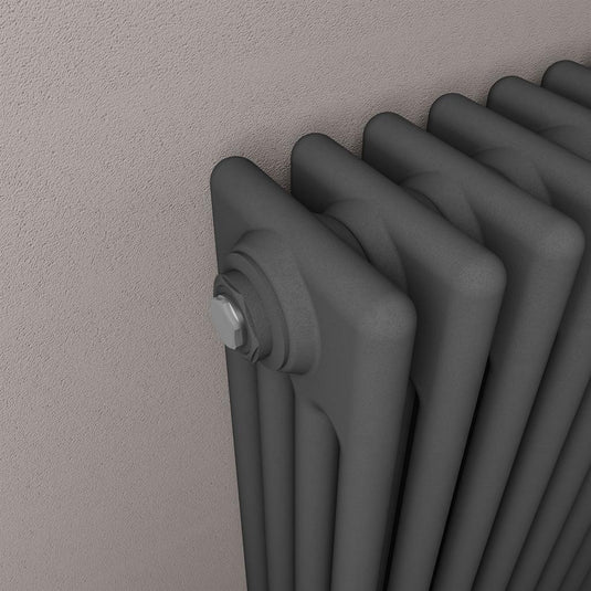 Eastbrook Imperia 4 600 x 1460mm Column Radiator Matt Anthracite | 41.1058