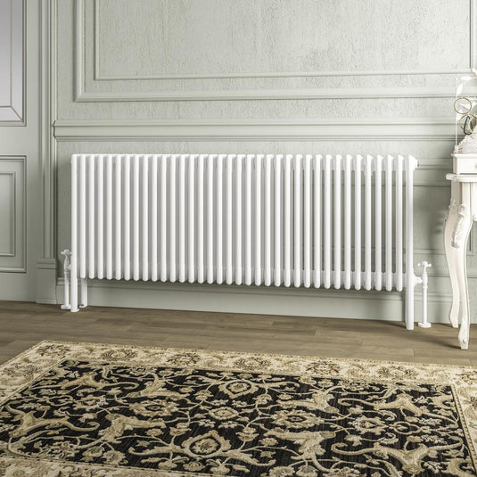 Eastbrook Imperia 4 600 x 1640mm Column Radiator Gloss White | 41.1053