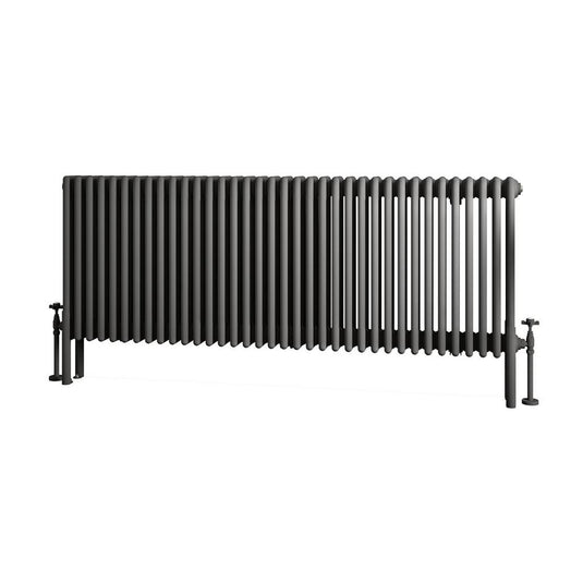 Eastbrook Imperia 4 600 x 1640mm Column Radiator Matt Anthracite | 41.1059