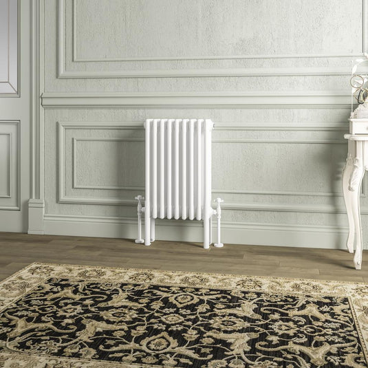 Eastbrook Imperia 4 600 x 425mm Column Radiator Gloss White | 41.1048