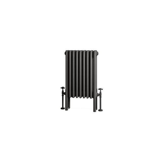 Eastbrook Imperia 4 600 x 425mm Column Radiator Matt Anthracite | 41.1054