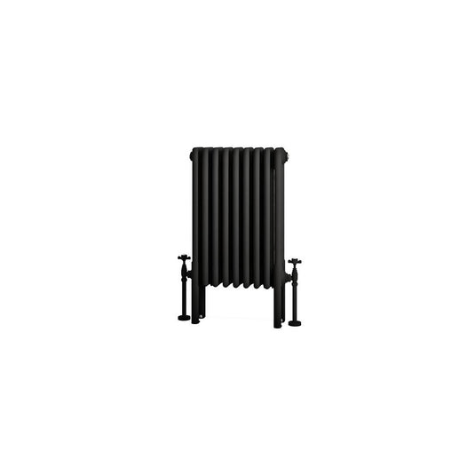 Eastbrook Imperia 4 600 x 425mm Column Radiator Matt Black | 41.1060
