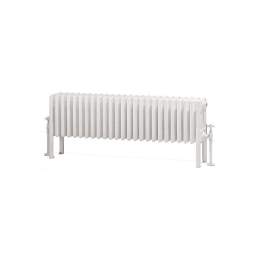 Eastbrook Imperia 6 300 x 1145mm Column Radiator Gloss White | 41.1071