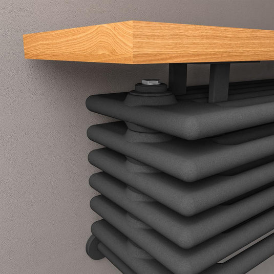 Eastbrook Imperia 6 480 x 1200mm Column Bench Radiator Matt Anthracite | 41.1108