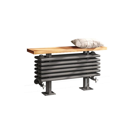 Eastbrook Imperia 6 480 x 850mm Column Bench Radiator Matt Anthracite | 41.1107
