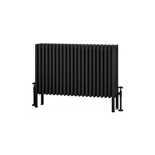 Eastbrook Imperia 6 600 x 1010mm Column Radiator Matt Black | 41.1100