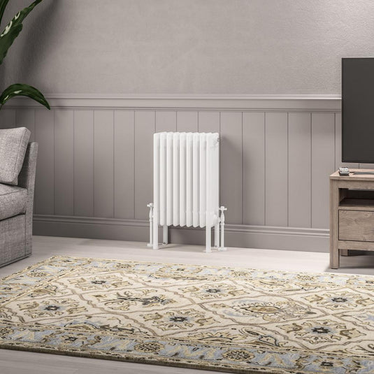 Eastbrook Imperia 6 600 x 425mm Column Radiator Gloss White | 41.1081