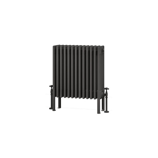 Eastbrook Imperia 6 600 x 605mm Column Radiator Matt Anthracite | 41.1090
