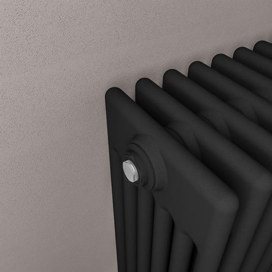 Eastbrook Imperia 6 600 x 830mm Column Radiator Matt Black | 41.1099
