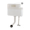 Eastbrook Jacket Hidden Cistern Bottom Inlet White | 53.001