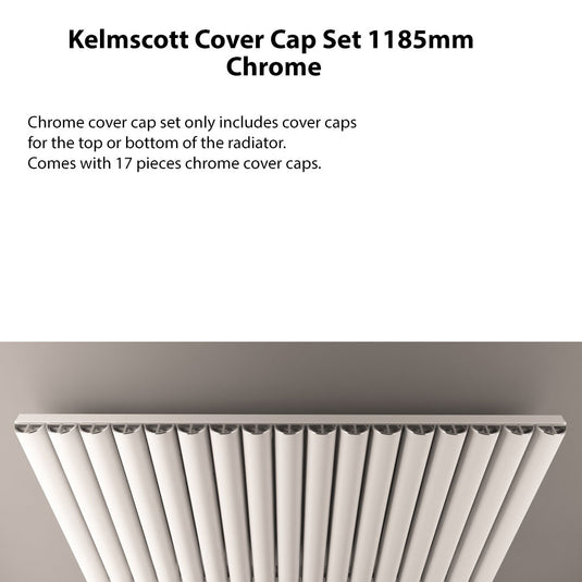 Eastbrook Kelmscott 1185mm Cover Cap Set Chrome | 89.0418