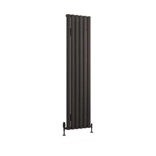 Eastbrook Kelmscott 1800 x 415mm Aluminium Radiator Matt Anthracite | 89.0263