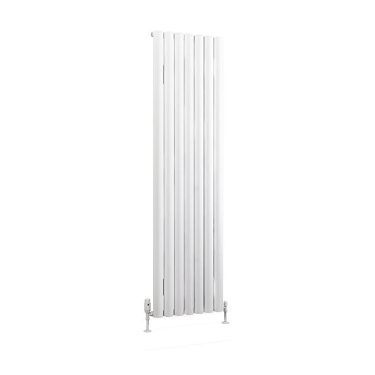 Eastbrook Kelmscott 1800 x 485mm Aluminium Radiator Matt White | 89.0255