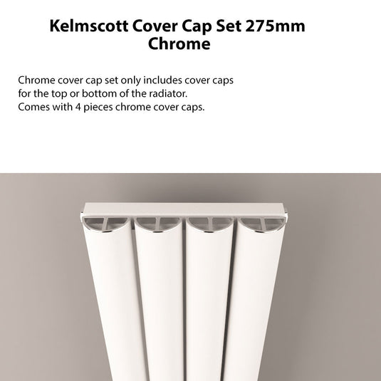 Eastbrook Kelmscott 275mm Cover Cap Set Chrome | 89.0411