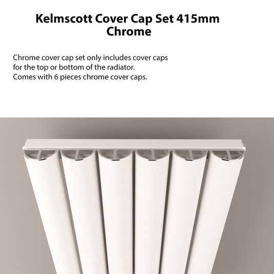 Eastbrook Kelmscott 415mm Cover Cap Set Chrome | 89.0413