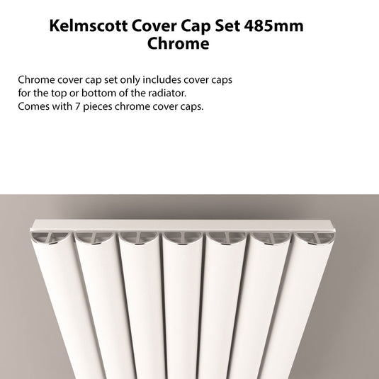 Eastbrook Kelmscott 485mm Cover Cap Set Chrome | 89.0414