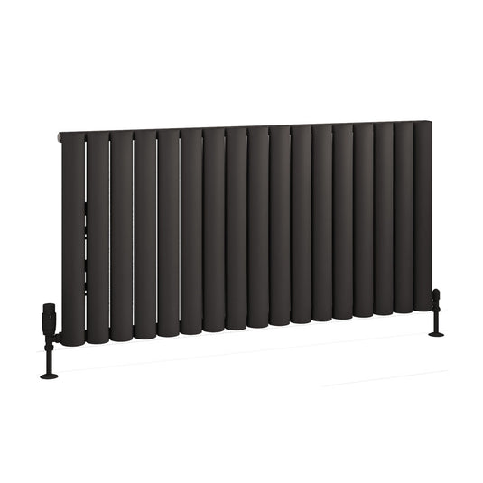 Eastbrook Kelmscott 600 x 1185mm Aluminium Radiator Matt Anthracite | 89.0260