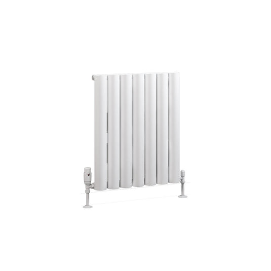 Eastbrook Kelmscott 600 x 485mm Aluminium Radiator Matt White | 89.0247