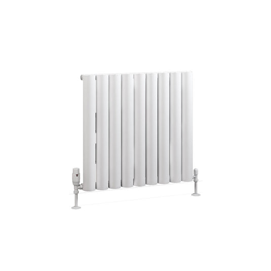 Eastbrook Kelmscott 600 x 625mm Aluminium Radiator Matt White | 89.0248