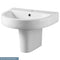 Eastbrook Kenley 500mm Basin 1TH White | 26.0172