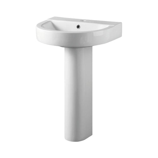 Eastbrook Kenley 550mm Basin 1TH White | 26.0171