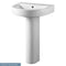 Eastbrook Kenley Pedestal For 500mm and 550mm Basin | White | 26.0173